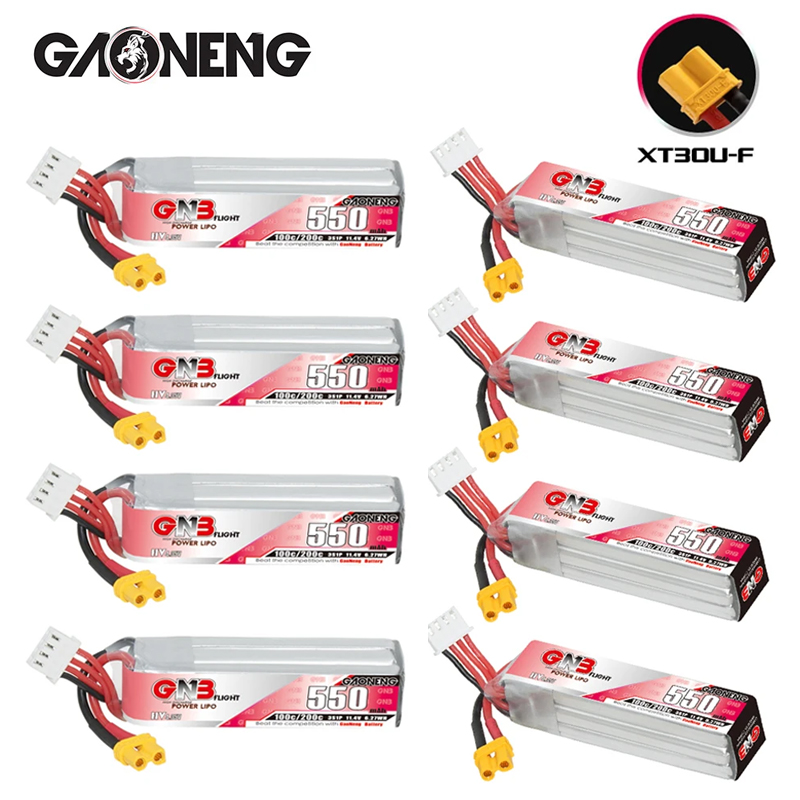 Drone Rc Board - GNB HV 11.4V 550mAh 100C/200C Lipo