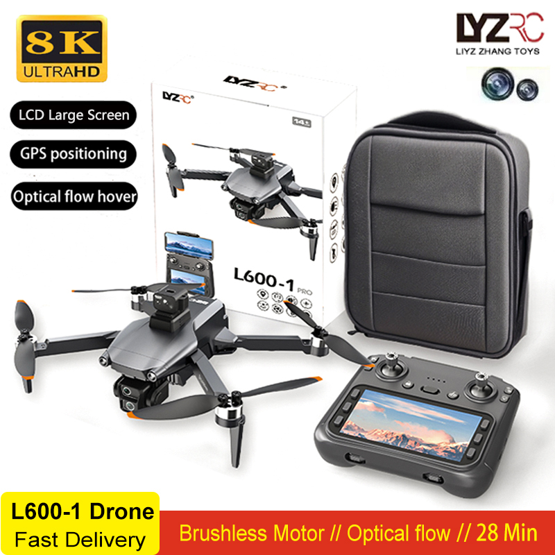 Drone Rc Helicopter With Camera - L600-1 Pro MAX GPS Drone 8K