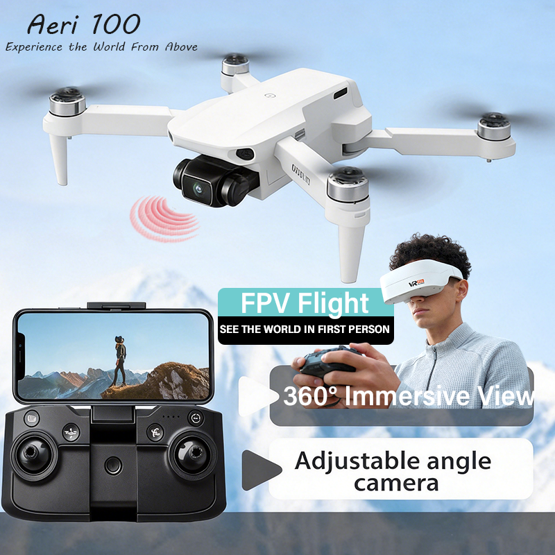 Drone Vs Rc Helicopter - Mini Dronеs Aeri100 8K Professional with