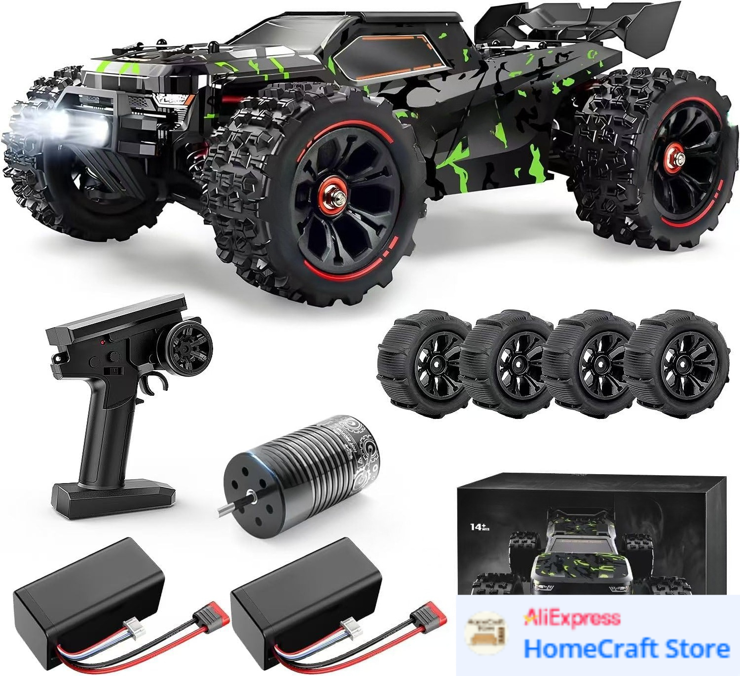 Drone Carrera Rc - 1/14 Brushless RC Cars for Adults