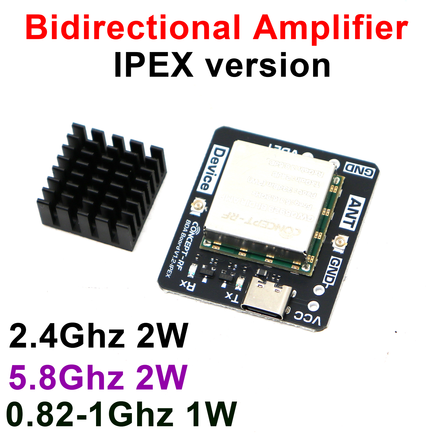 IPEX Bidirectional POWER Ampli - Drone Rc Signal ulasan dan harga