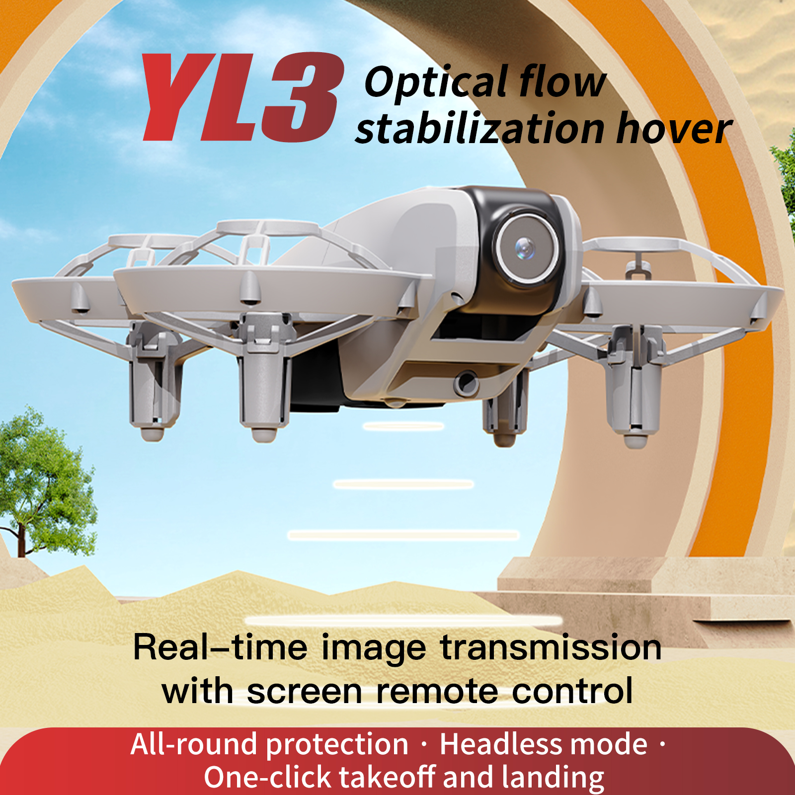 YL3 Rc Drone with Screen RC 18 - Drone Rc Yl3 ulasan dan harga