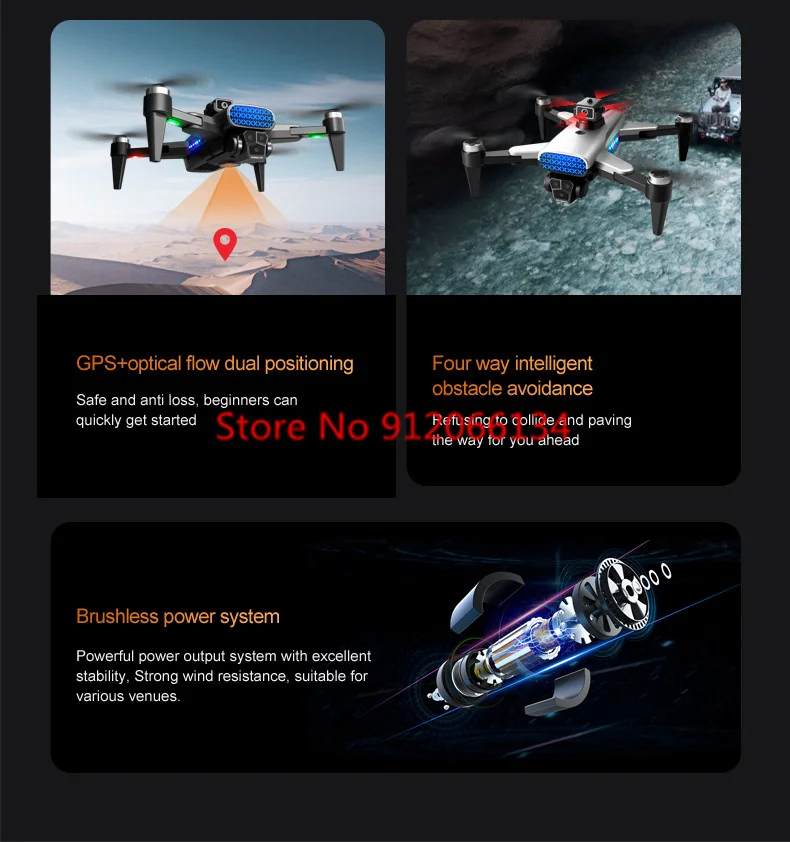 4K ESC GPS Follow Me Brushless - Drone Rc Fpv Manual ulasan dan harga