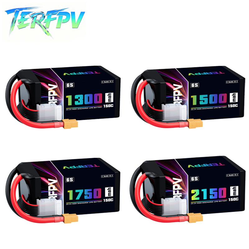 TERFPV Lipo Battery 6S 22.2V 1 - Drone Rc Board ulasan dan harga