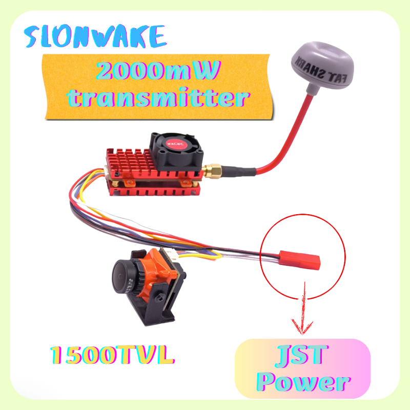 Range 5.8G 2W FPV Wireless Tra - Drone Rc1 ulasan dan harga