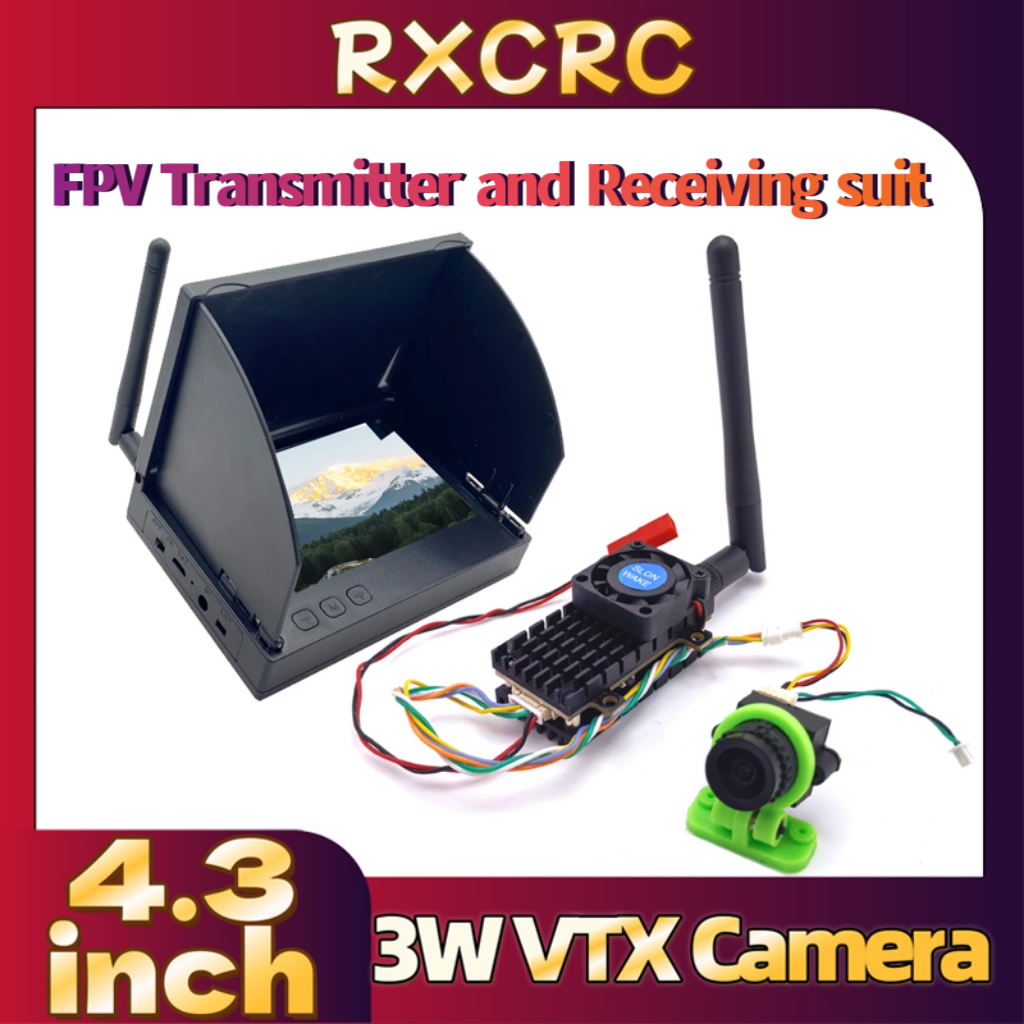 RXCRC 5.8G 3W Video VTX transm - Drone Rc Camera ulasan dan harga