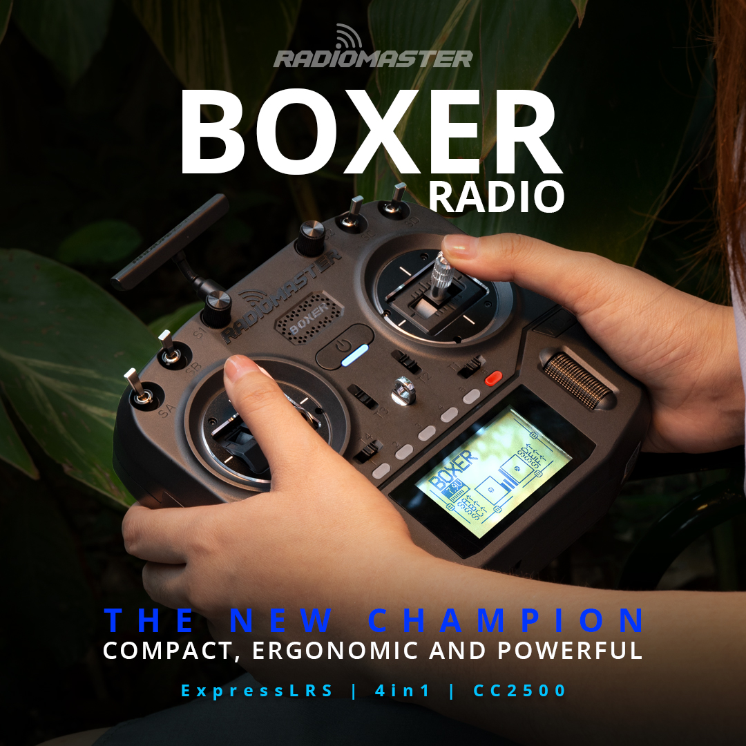 RadioMaster Boxer  2.4G 16ch H - Rc Transmitter Drone ulasan dan harga