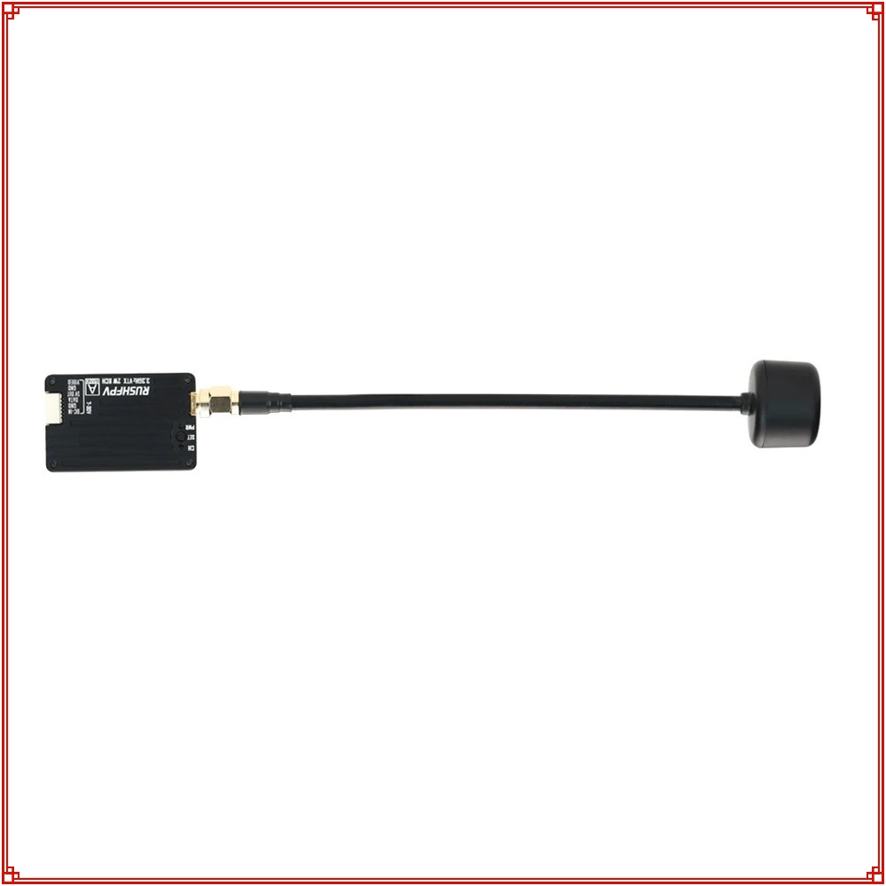 2026 New RUSHFPV 3.3G 2W VTX T - Rc Transmitter Drone ulasan dan harga