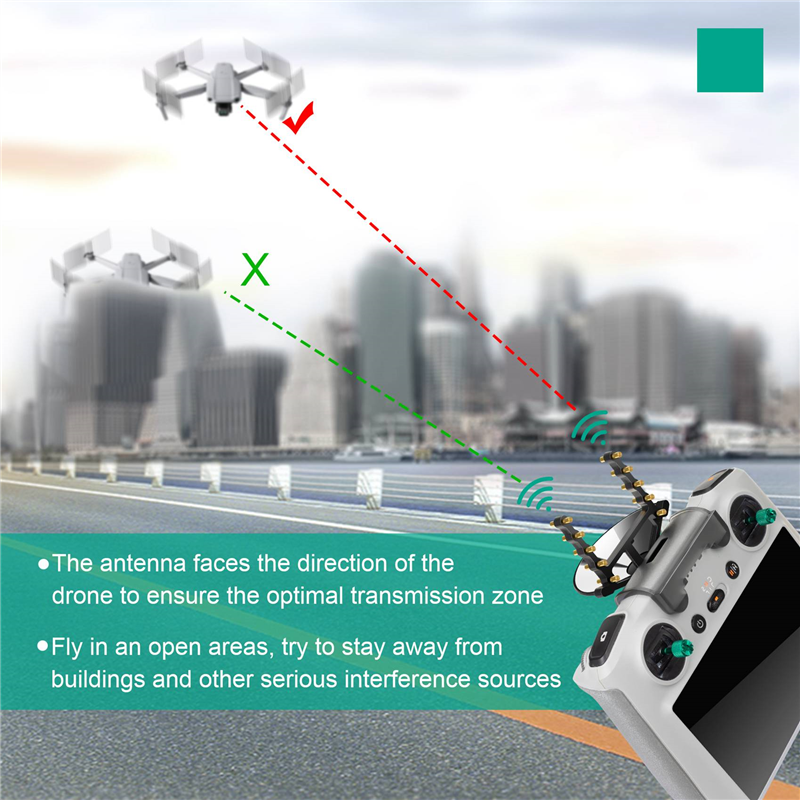 Antenna Signal Booster Amplifi - Drone Rc Signal ulasan dan harga