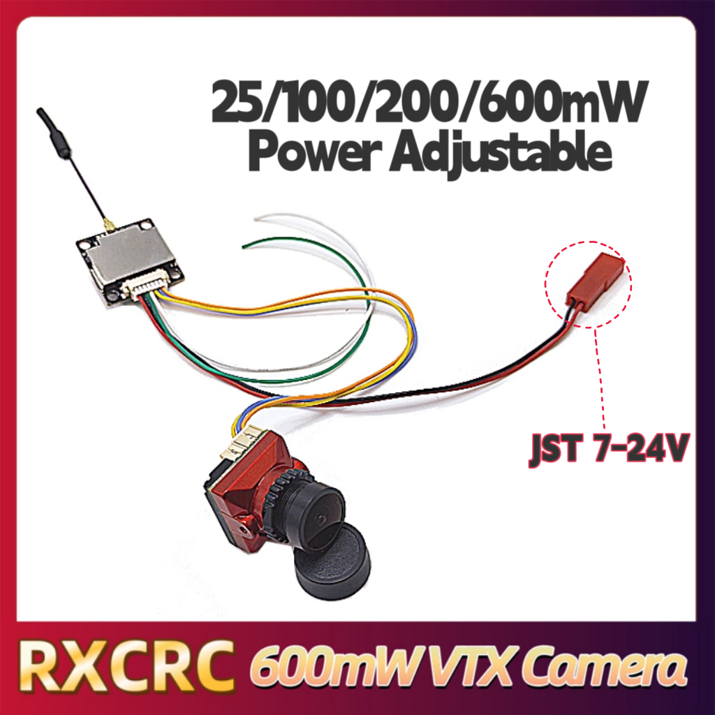 RXCRC 5.8G 48CH 600mW Power VT - Drone Rc Camera ulasan dan harga