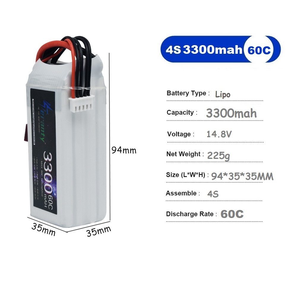 LiPo Rechargeable Battery 4S 3 - Drone Carrera Rc ulasan dan harga