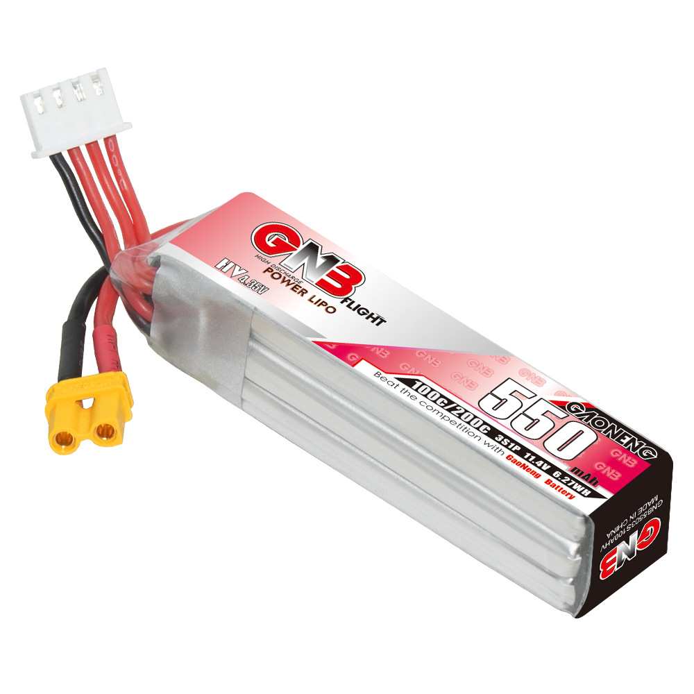 GNB HV 11.4V 550mAh 100C/200C  - Drone Rc Board ulasan dan harga