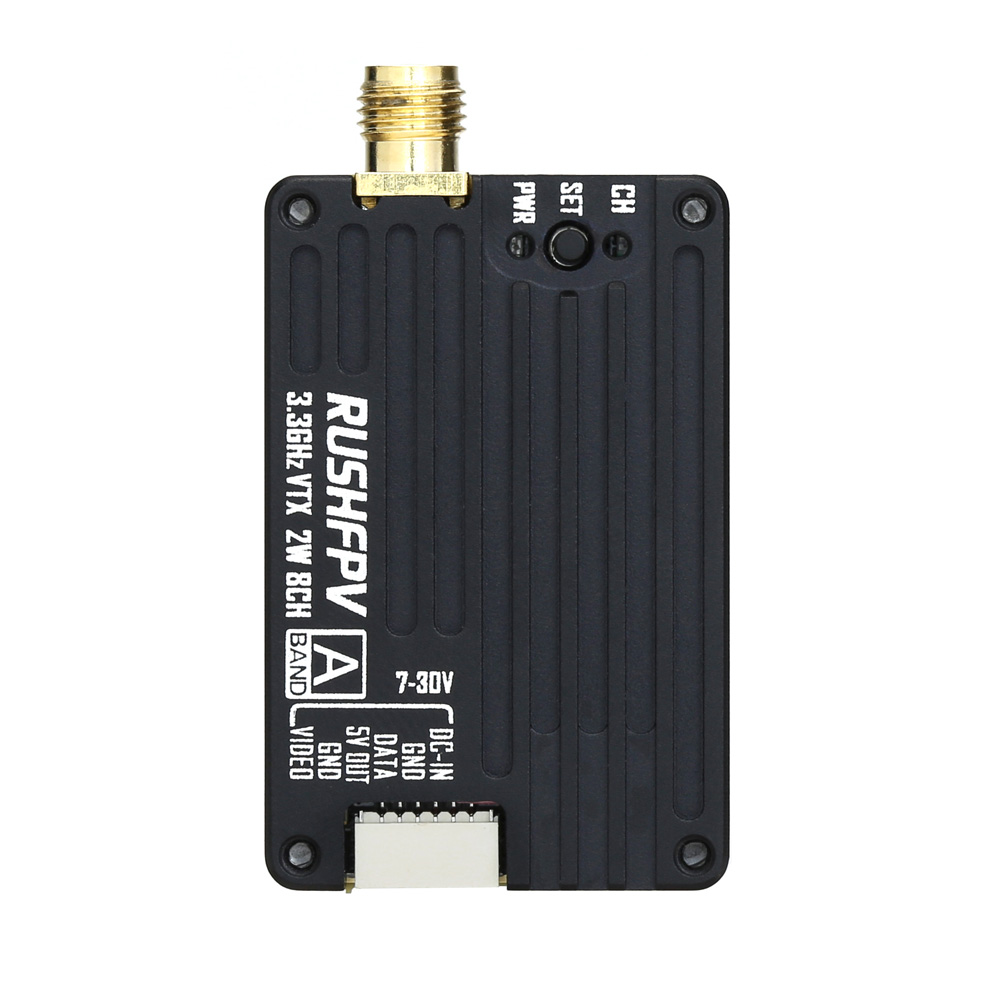RUSHFPV 3.3G 2W VTX Transmitte - Rc Transmitter Drone ulasan dan harga