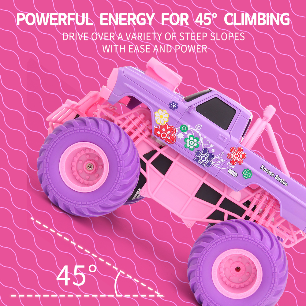 Pink RC Car Electric Drive Off - Drone Carrera Rc ulasan dan harga
