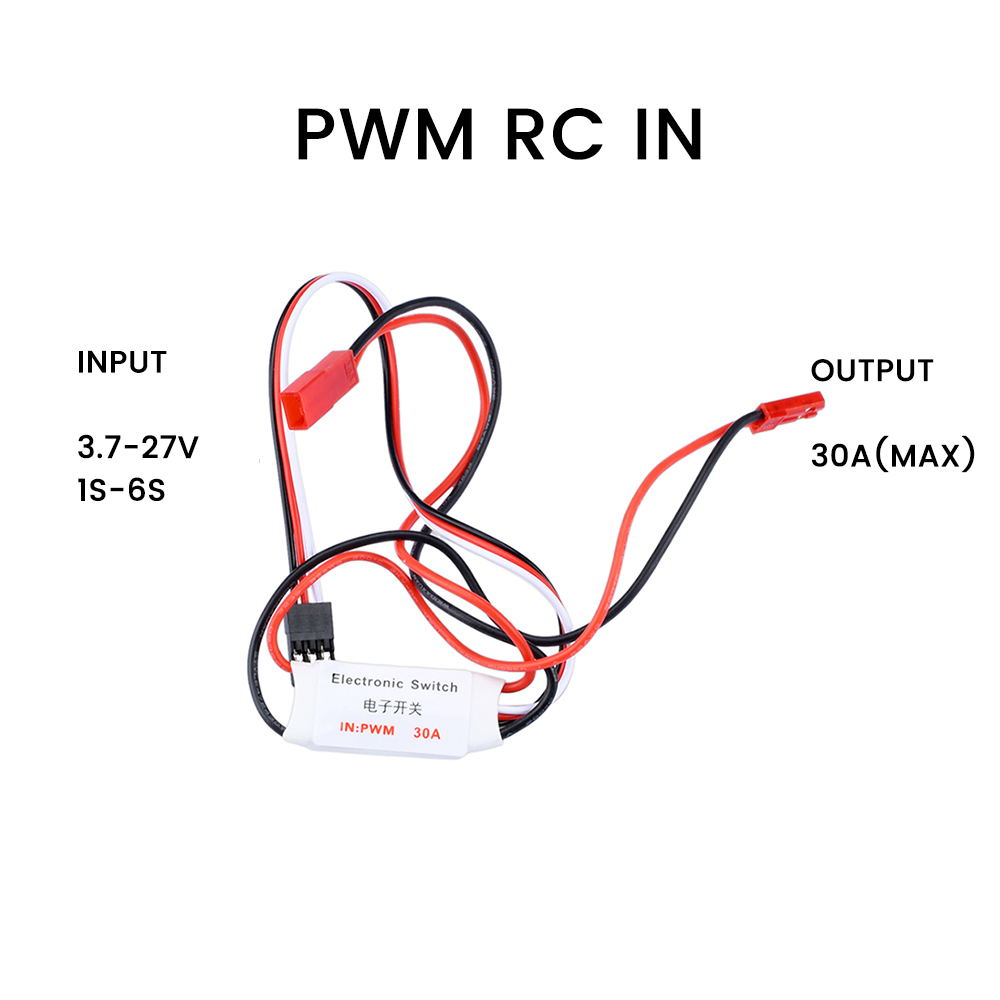 3.7-27V 30A Remote Control Ele - Drone Rc Signal ulasan dan harga