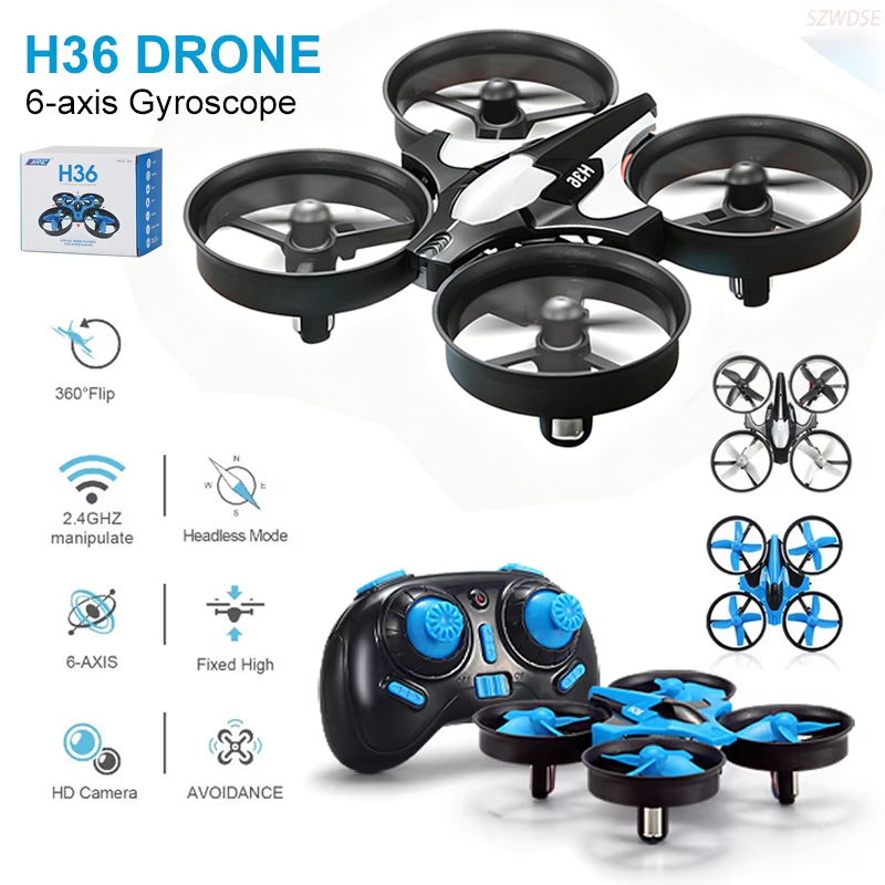 2026 NEW JJRC H36 Mini Drone R - Drone Vs Rc Helicopter ulasan dan harga