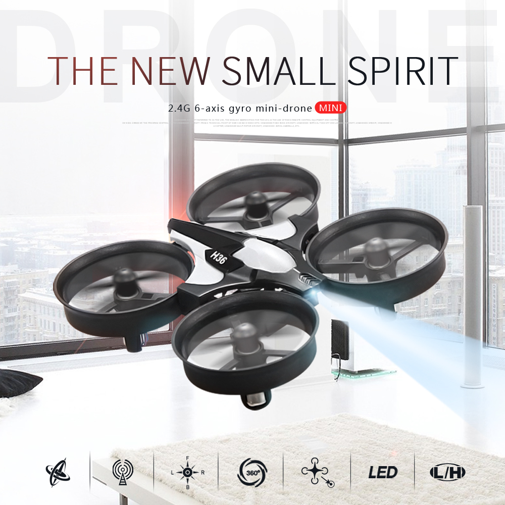 2026 NEW JJRC H36 Mini Drone R - Drone Vs Rc Helicopter ulasan dan harga