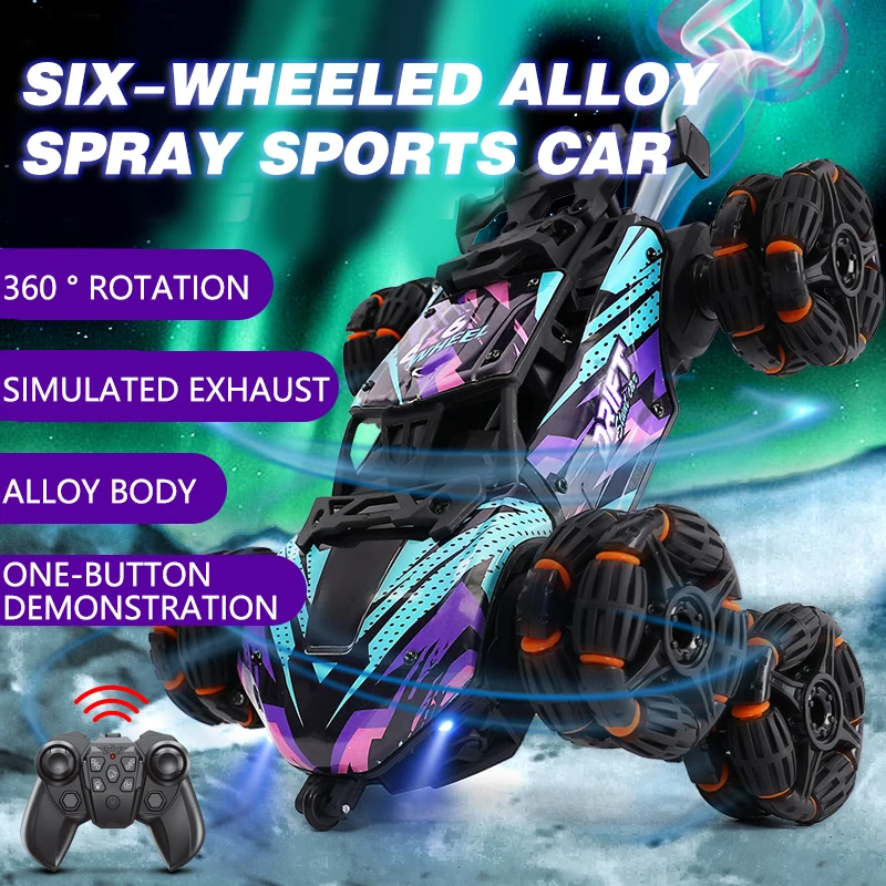 Six Wheels Dual RC Car Toy Spr - Drone Carrera Rc ulasan dan harga
