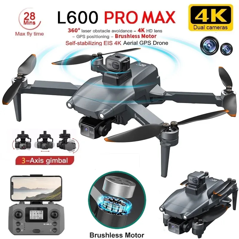 L600 PRO MAX GPS Drone Profess - Drone Rc Helicopter With Camera ulasan dan harga