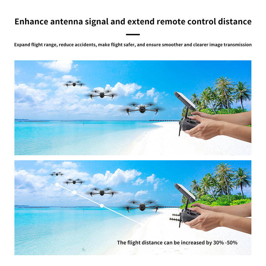 2 PCS Signal Booster Yagi Ante - Drone Rc Signal ulasan dan harga