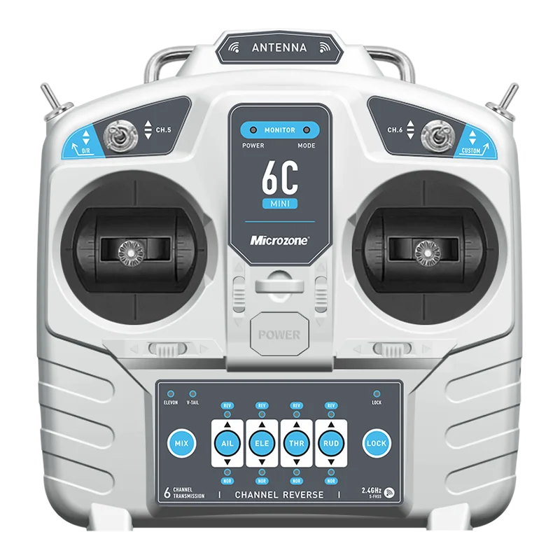 MicroZone MC6C Mini V2 2.4G 6C - Rc Transmitter Drone ulasan dan harga