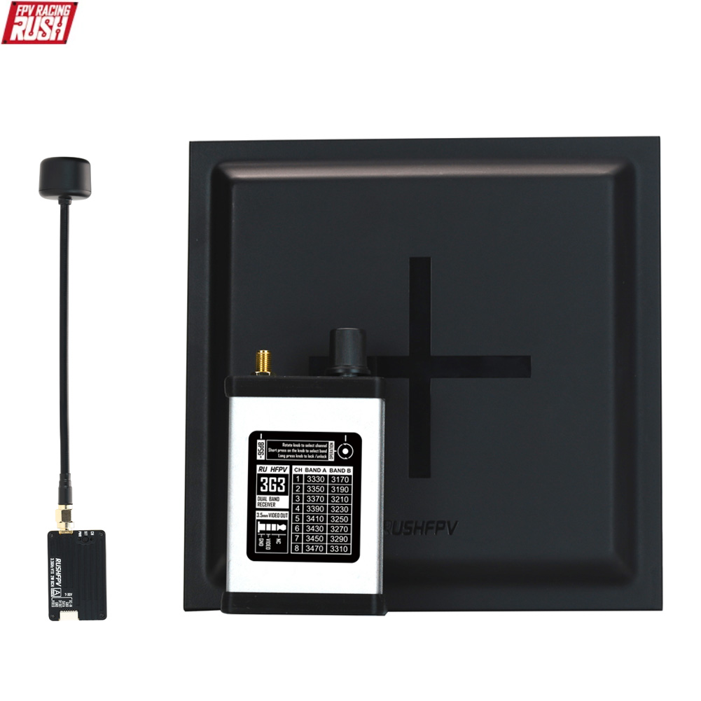 RUSHFPV 3.3G 2W VTX Transmitte - Drone Rc1 ulasan dan harga