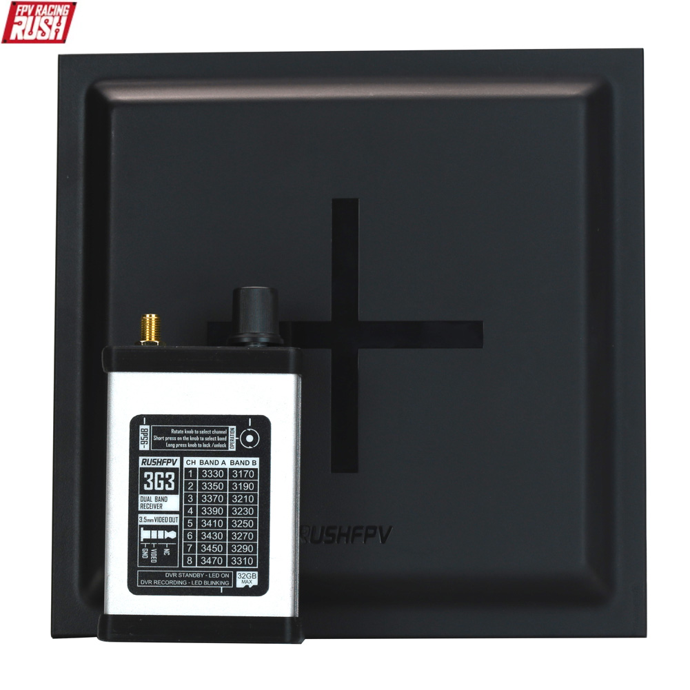 RUSHFPV 3.3G 2W VTX Transmitte - Drone Rc1 ulasan dan harga