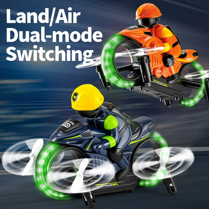 2IN1 Rc car and Rc drone Land  - Drone Vs Rc Helicopter ulasan dan harga