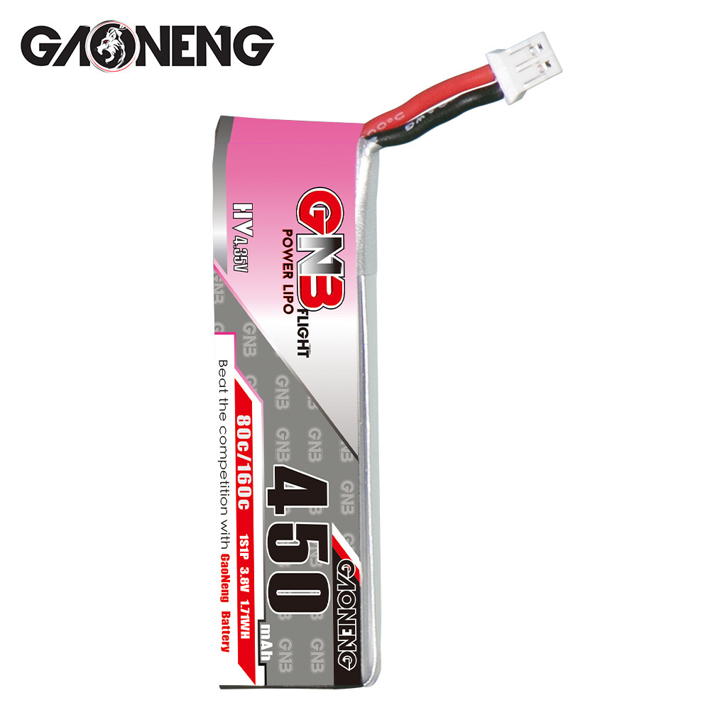 GNB HV 1S 3.8V 450mAh 80C/160C - Drone Rc Board ulasan dan harga