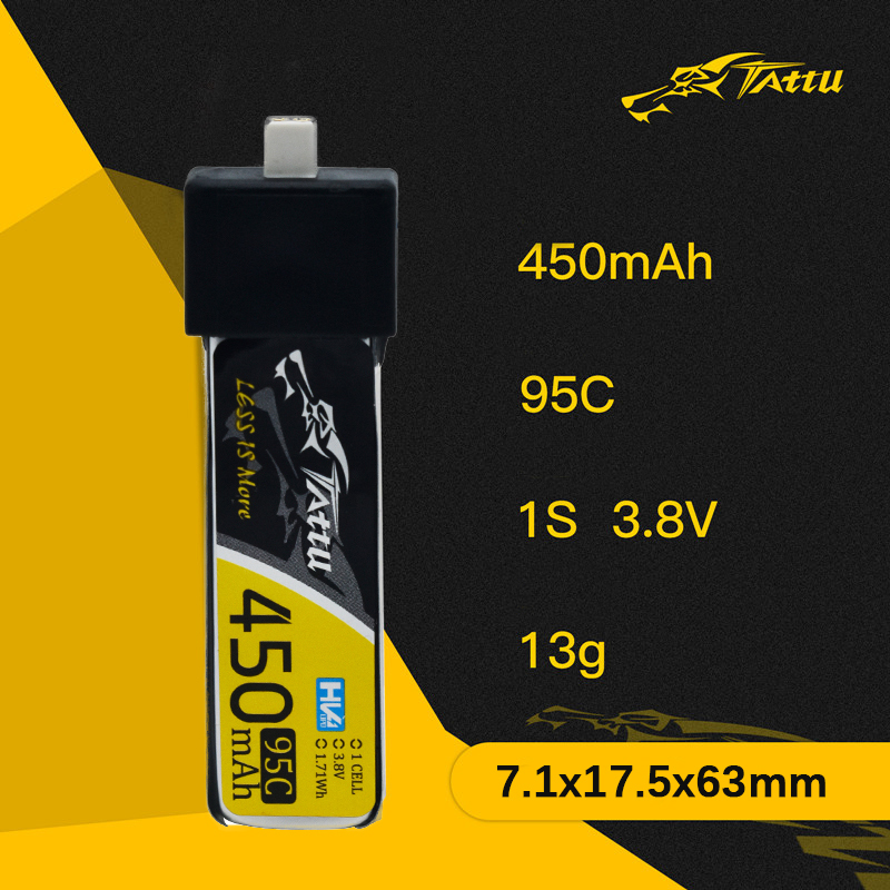 3Pcs NEW TATTU 450/500/550mAh  - Drone Rc Board ulasan dan harga