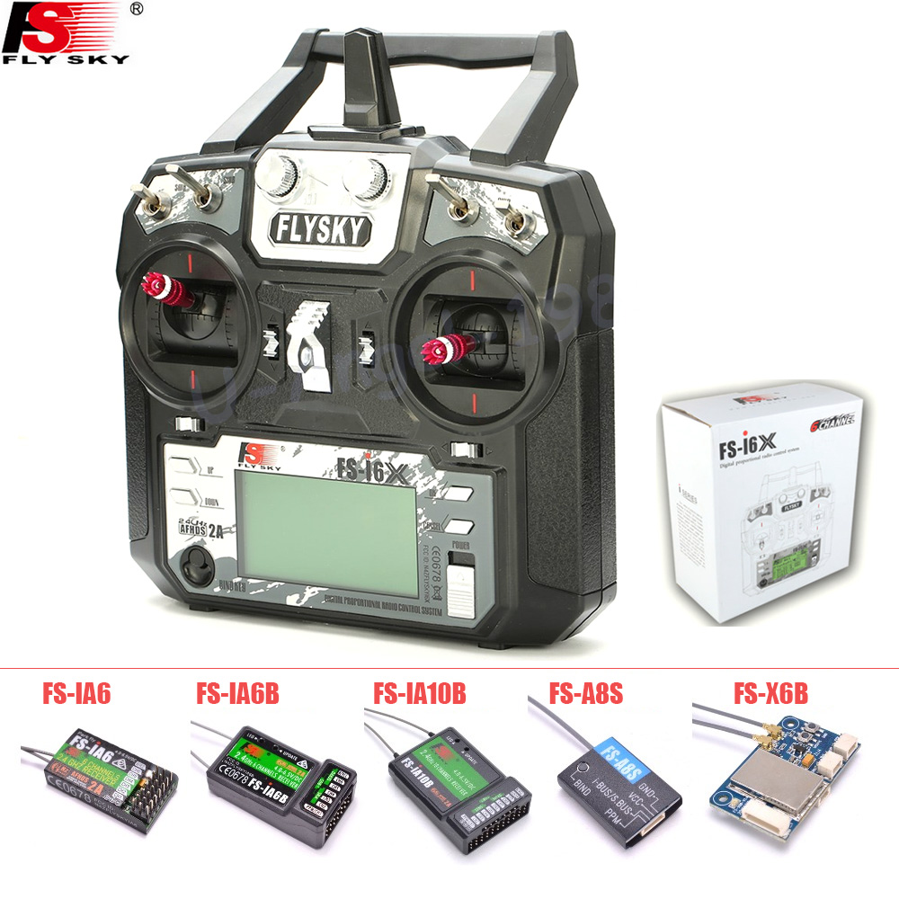 FLYSKY FS-i6X FS i6X 10CH 2.4G - Rc Transmitter Drone ulasan dan harga