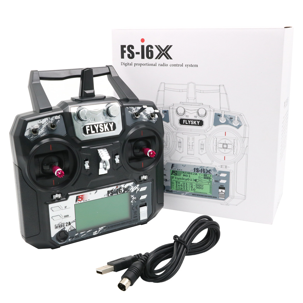 FLYSKY FS-i6X FS i6X 10CH 2.4G - Rc Transmitter Drone ulasan dan harga