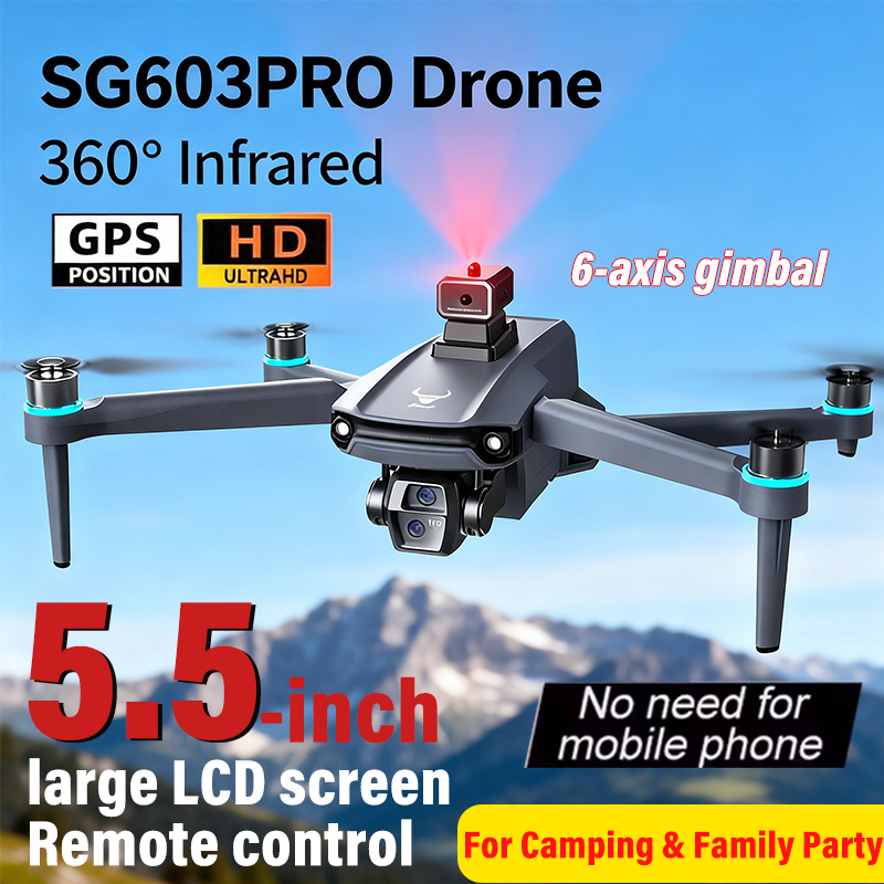 SG603PRO Dron with HD Camera 5 - Drone Rc Fpv Manual ulasan dan harga