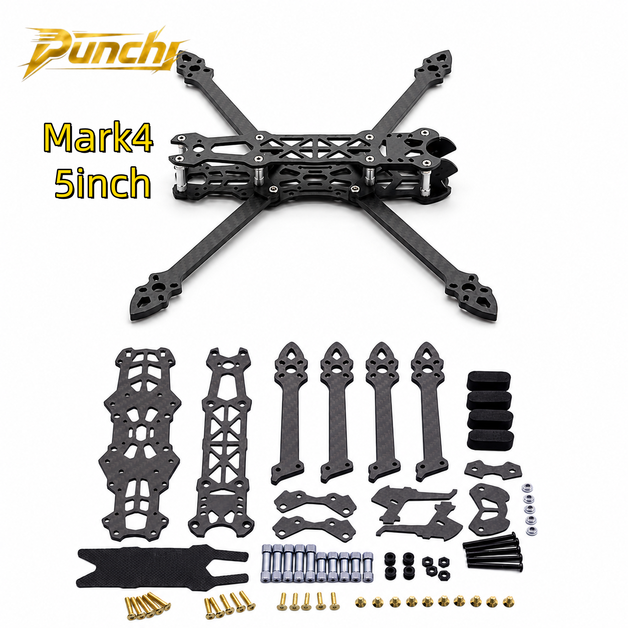 Mark4 5inch FPV Carbon Fiber F - Drone Frame 5 Inch ulasan dan harga