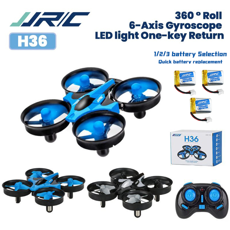 jjrc H36 Mini Drone 3D Flip He - Drone Vs Rc Helicopter ulasan dan harga