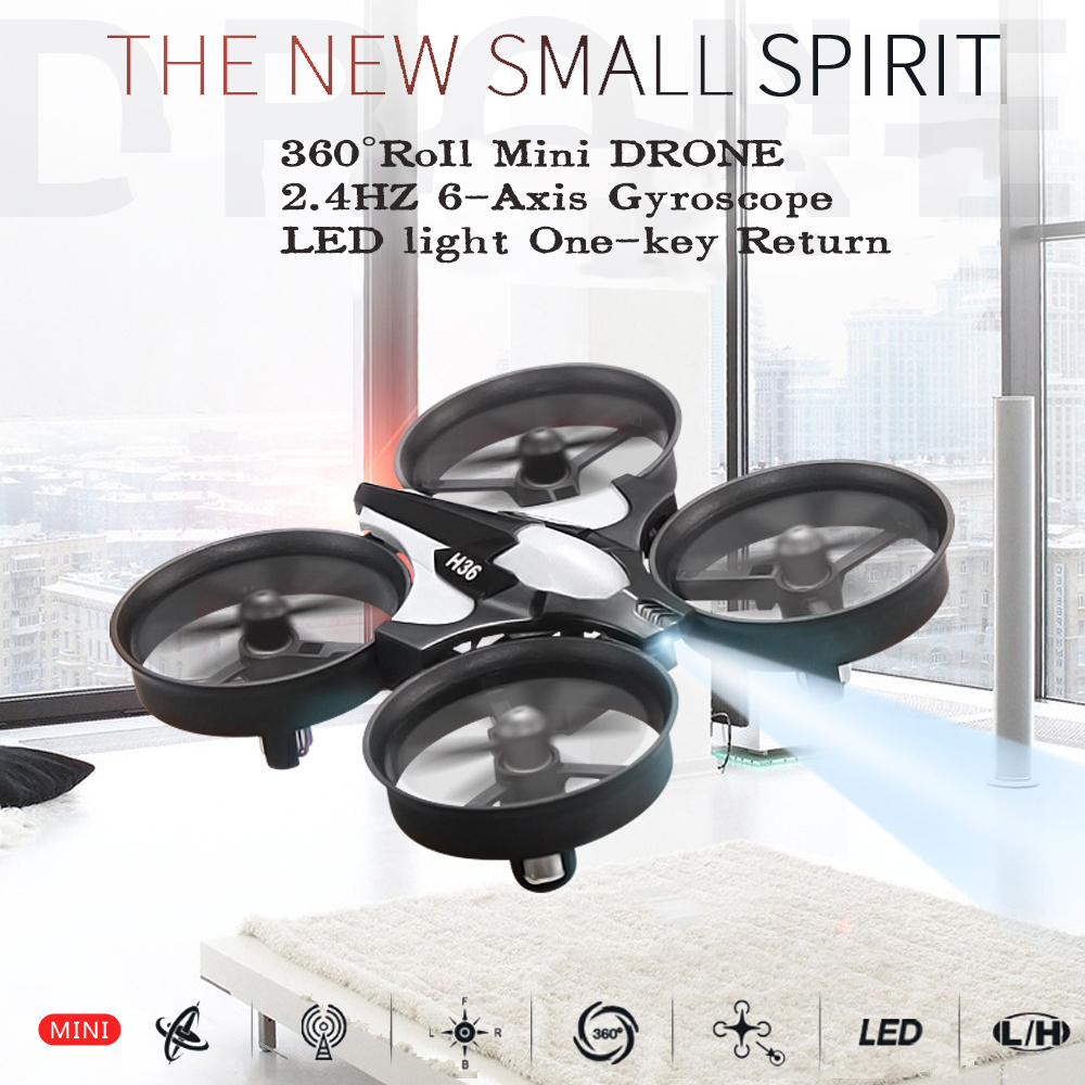 jjrc H36 Mini Drone 3D Flip He - Drone Vs Rc Helicopter ulasan dan harga