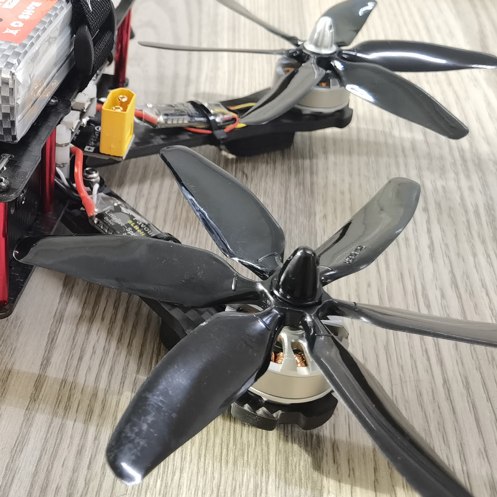 10pcs 504060 5x4x6 6-Blade Sin - Drone Frame 5 Inch ulasan dan harga