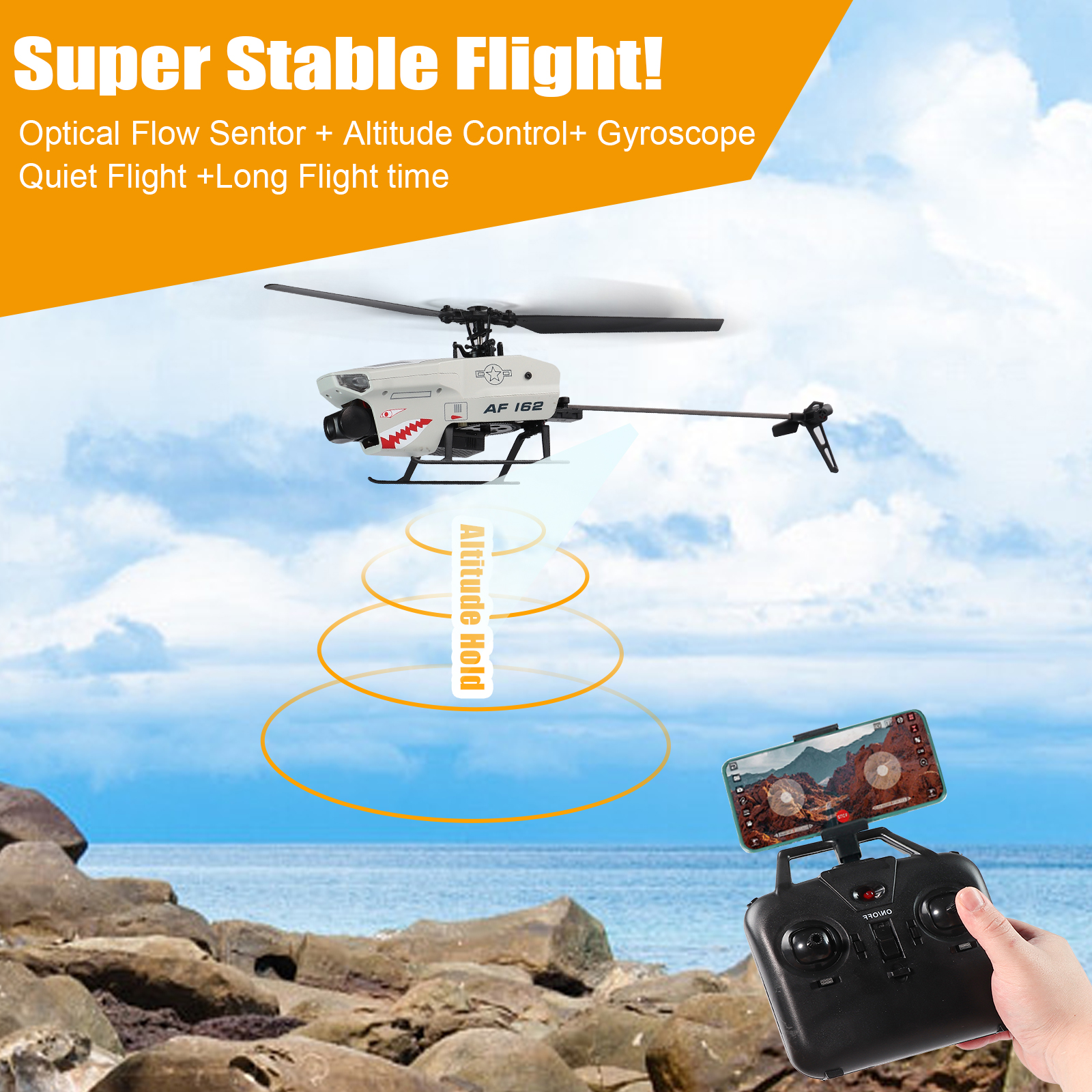 RC ERA A26 Gyro Stabilized RC  - Drone Rc Fpv Manual ulasan dan harga