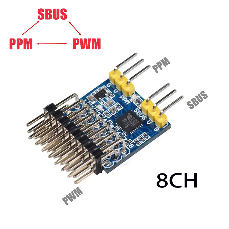 8CH PWM PPM SBUS Signal Conver - Drone Rc Signal ulasan dan harga